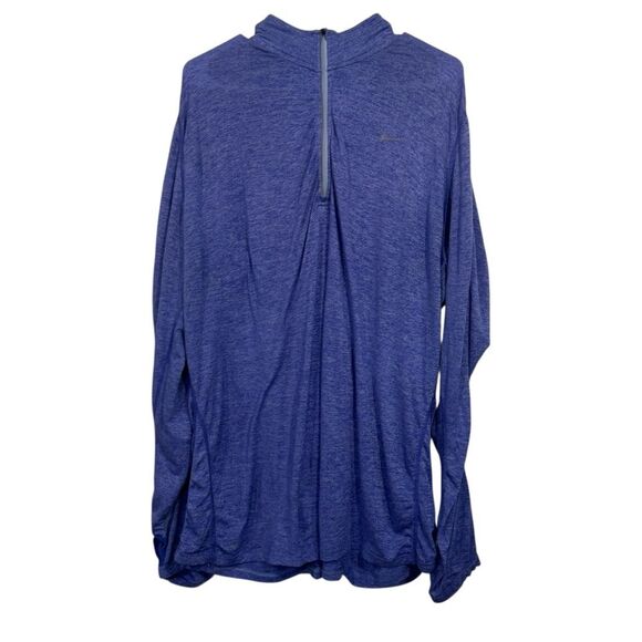 Nike Dri-Fit Half Zip Long Sleeve Activewear Top - Picture 1 of 5